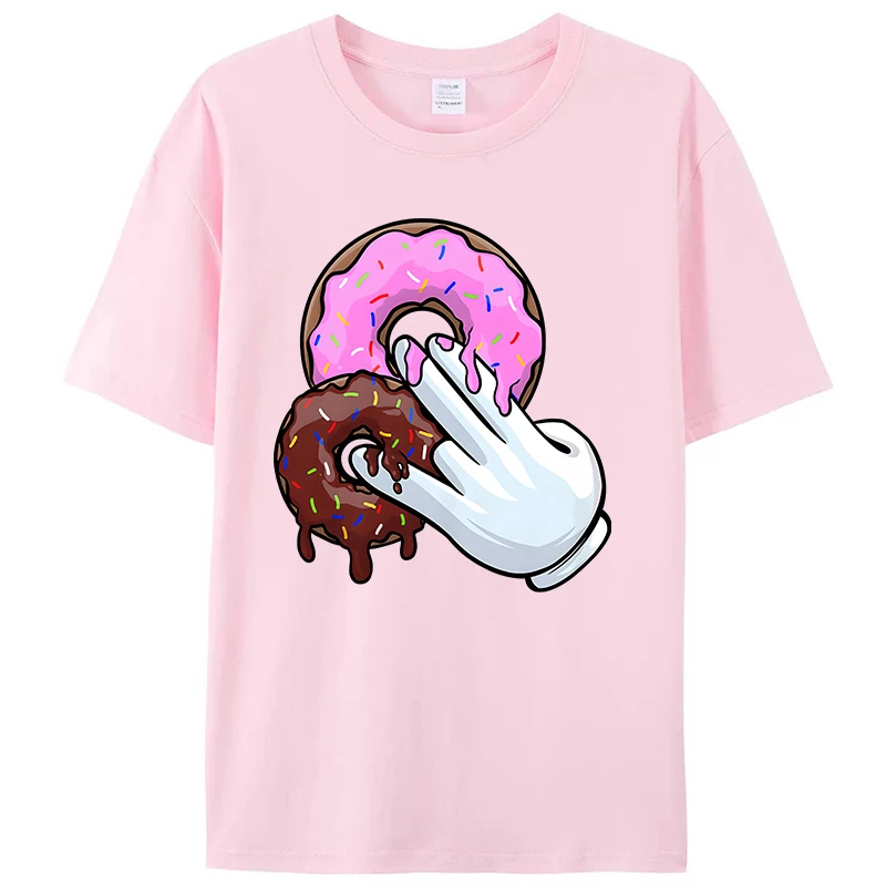 Donuts Two In The Pink One Stink Humor Женская Мужская футболка Забавные мемы Шутка Винтажные