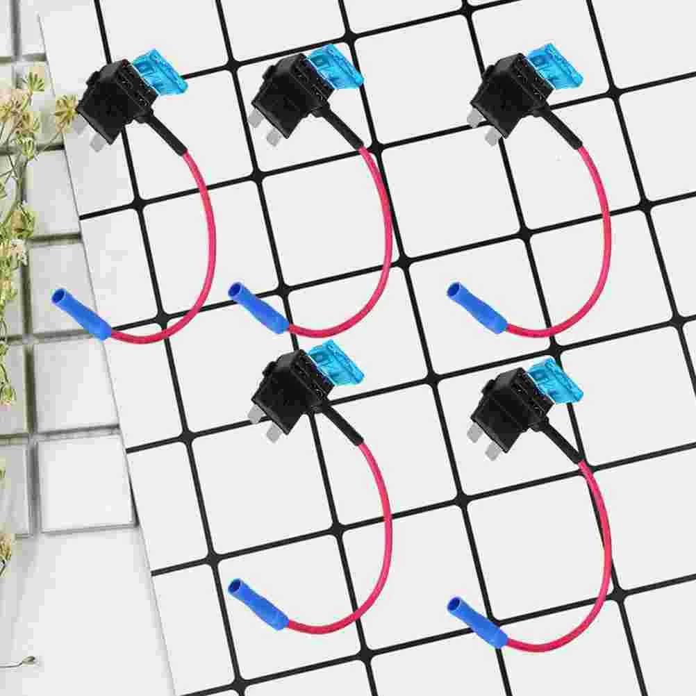 

5 PCS Micro Add-a-Circuit Adapter Fuse Automotive Connectors Mini Fuses Miniature