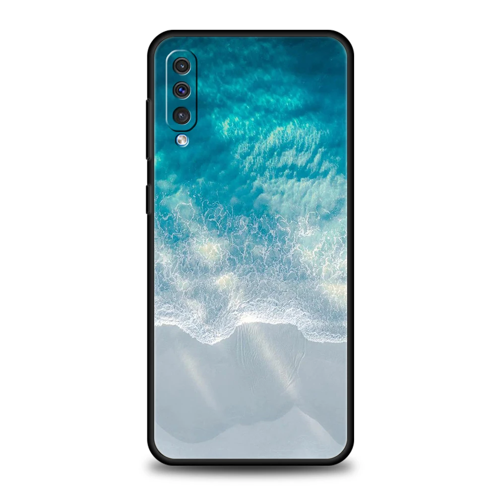 Фото Чехол для телефона Blue Sea Ocean Waves для Samsung A56 A36 A26 A24 A16 A14 A12 A32 A50 A70 A20E A22 A40 A34 A54 A42 A52 5G A06 Cover №5