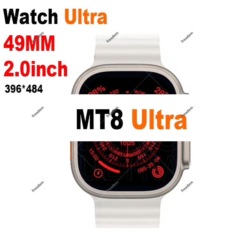 

IWO Watch 8 Series 8 MT8 Ultra Smart Watch 49mm 2.0inch HD Screen Bluetooth Call NFC Sport Smartwatch for Men Women PK DT8 Ultra