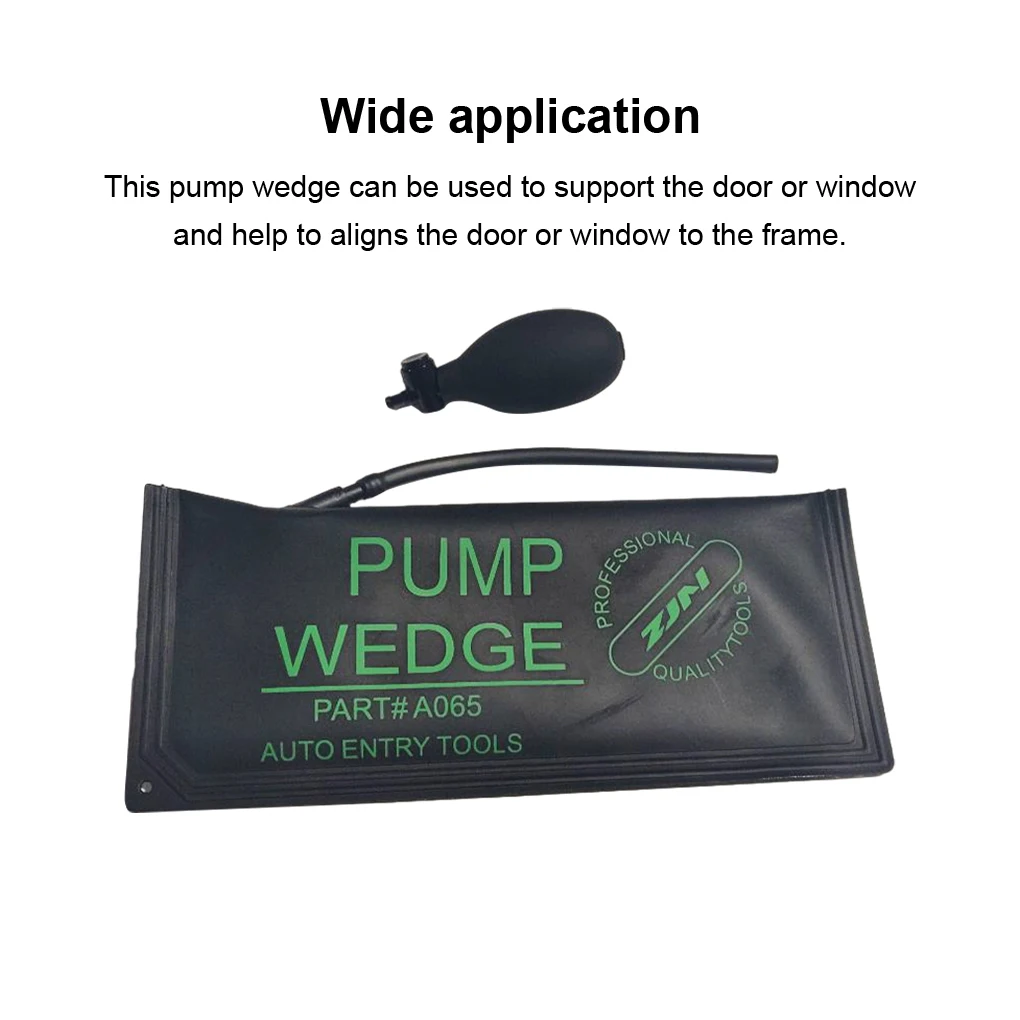 

Adjustable Portable Door Elevating Pump Wedge Car Window Inflatable Aligns Air Cushion Alignment Tool Shim Bag