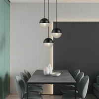 nordic loft restaurant glass pendant lights lighting modern led single head round staircase light home indoor decor pendant lamp
