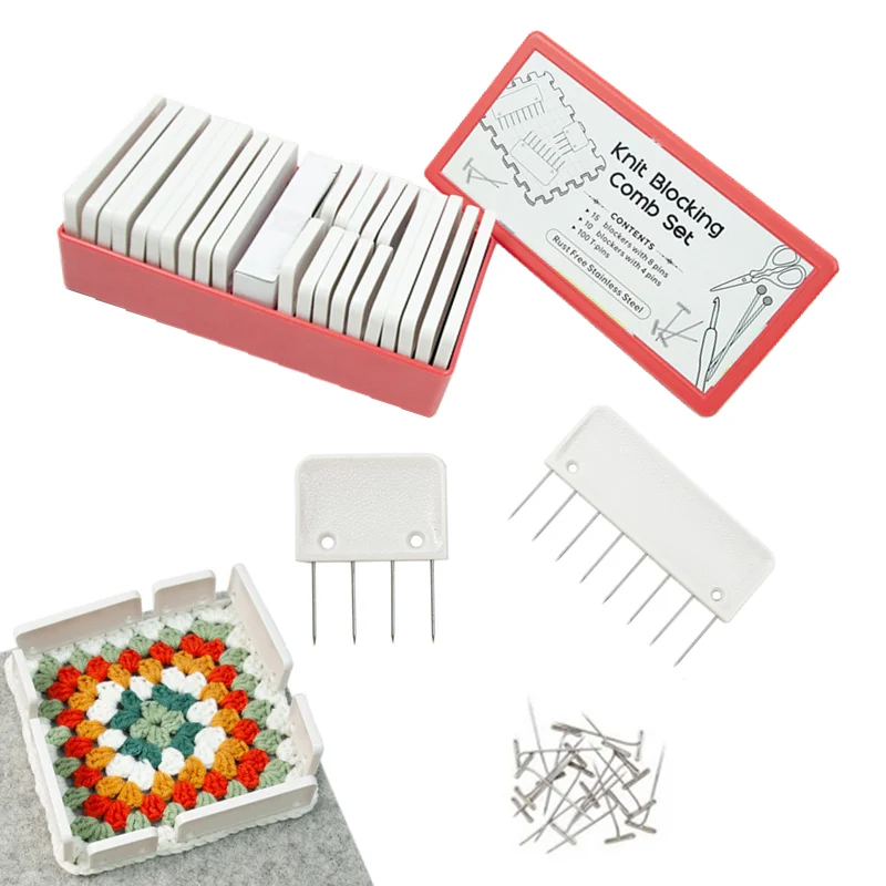 

DIY Knit Blocking Combs Handmade Crafts Blocking Knitting Crochet Lace Or Needlework Projects Extra 100 T-pins
