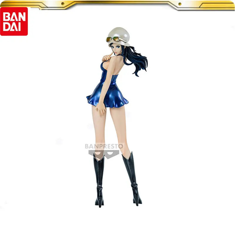 

Bandai ONE PIECE Anime Action Figures Original Nico·Robin Miss·Allsunday Shining Charm Special Edition Pvc Collectible Model Toy