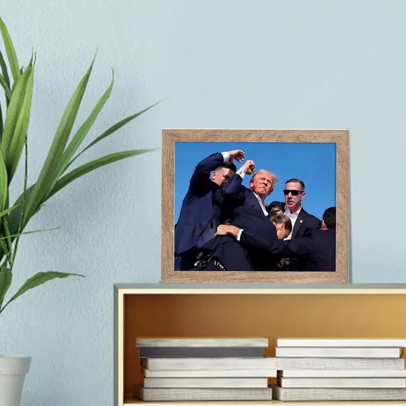 Поддержка Председателя фото в рамке попытка убийства никогда не сдавайтесь