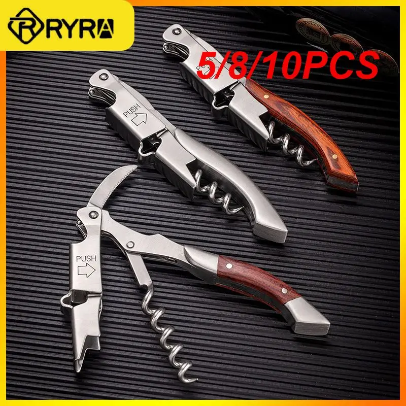 

5/8/10 шт., многофункциональный штопор из нержавеющей стали