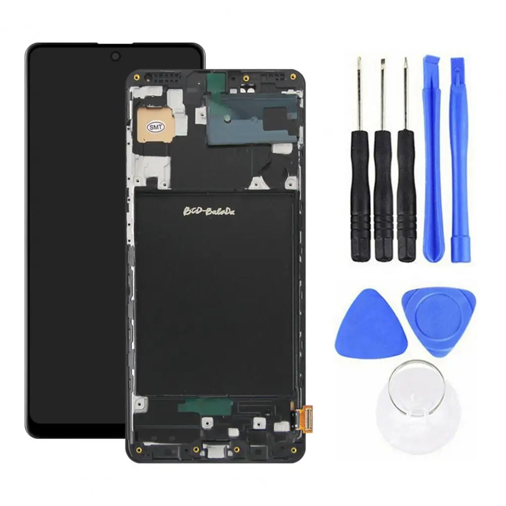 

Useful Accurate Replacement Long Lasting AMOLED LCD Display Screen Digitizer Assembly Kit for Samsung Galaxy A71 A715