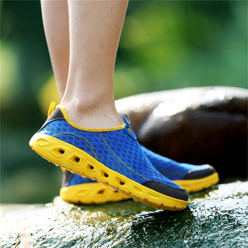 

Кроссовки водные для мужчин и женщин, мягкие уличные Лоферы для пар, летняя обувь для бисероплетения, Размеры 35-44