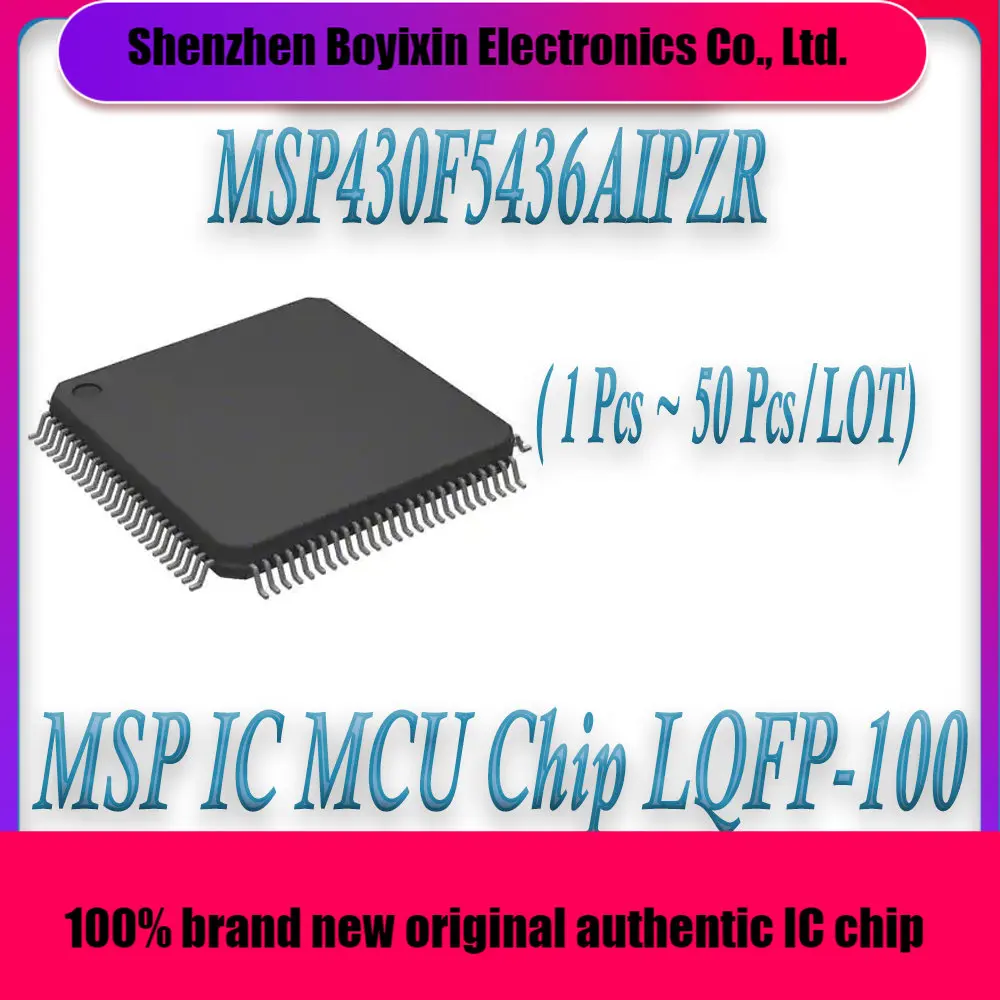 MSP430F5436AIPZR MSP430F5436 MSP430F MSP430 MSP IC MCU Chip LQFP-100