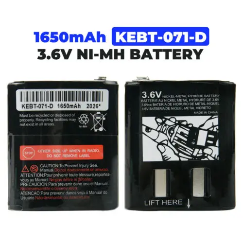 Новый 3 6 v 1650mAh AA Ni-MH аккумулятор для радио раций Motorola FV300 T4800