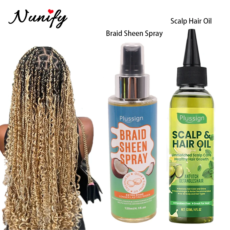 Hair Growth Oil For Scalp Black Women Hair Care Spray