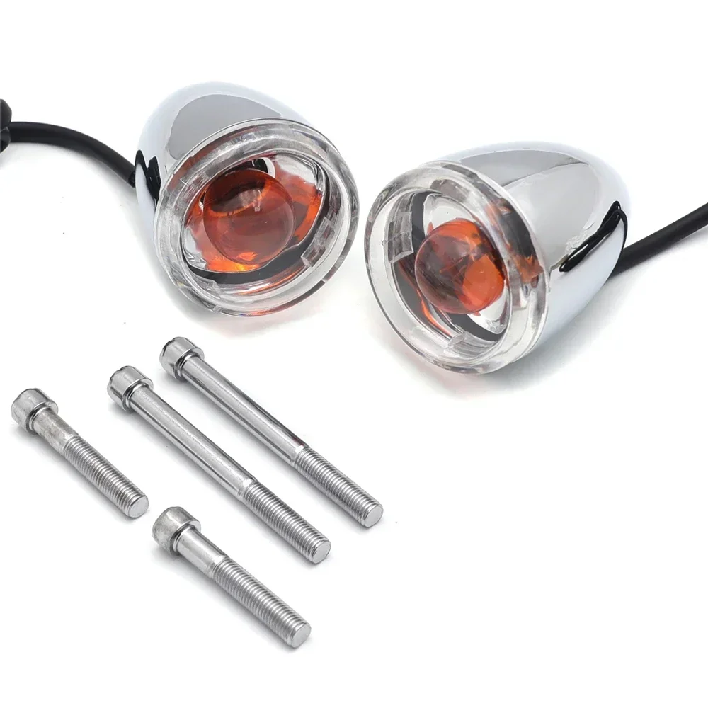 Задний указатель поворота для Harley Davidson Sportster XL883 XL1200 FXD FXS, детали мотоцикла