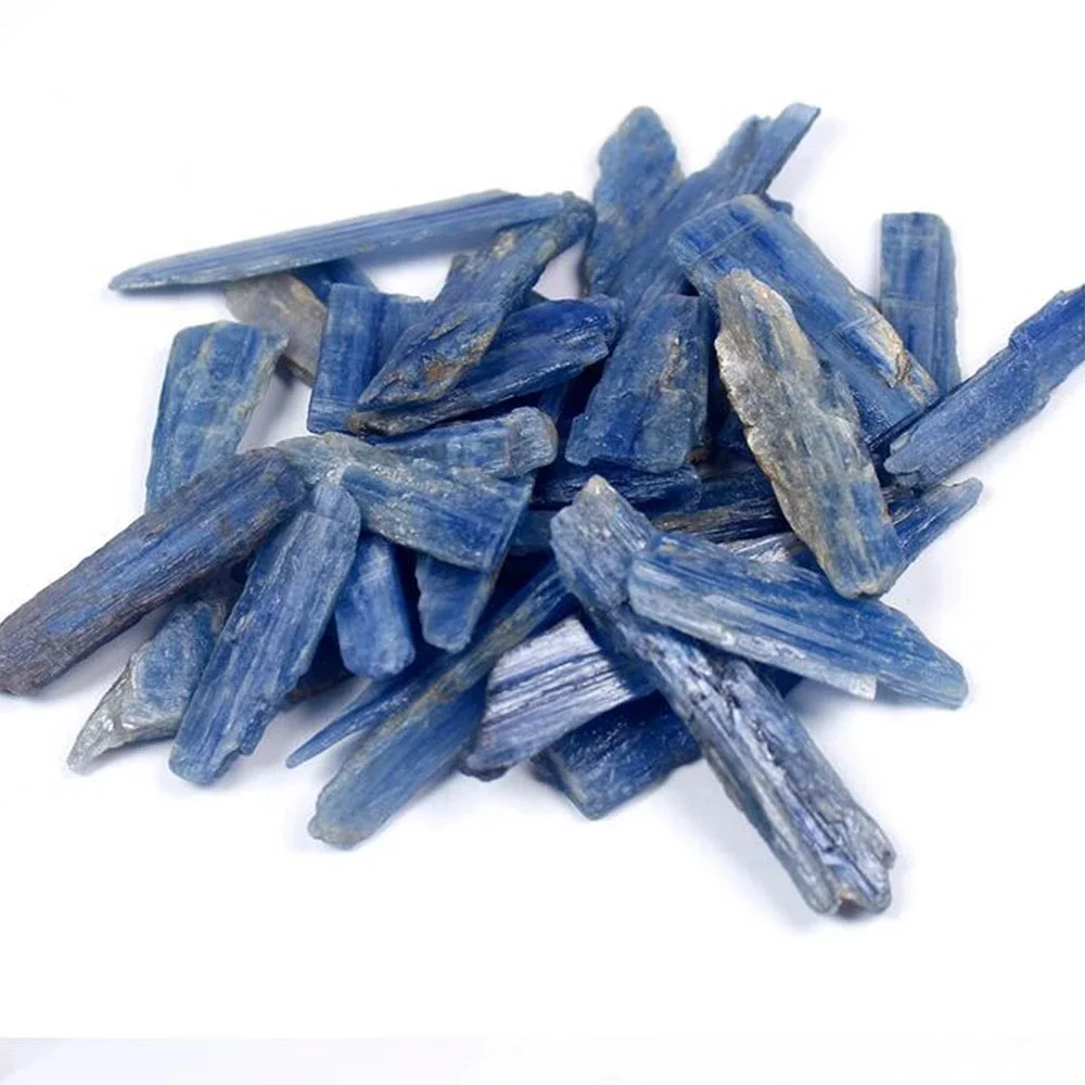 

100g Wholesale Precious Natural Mineral Kyanite Crystal Specimen Stone Raw Blue Calcite Gemstone Chip For Reiki Healing Gift