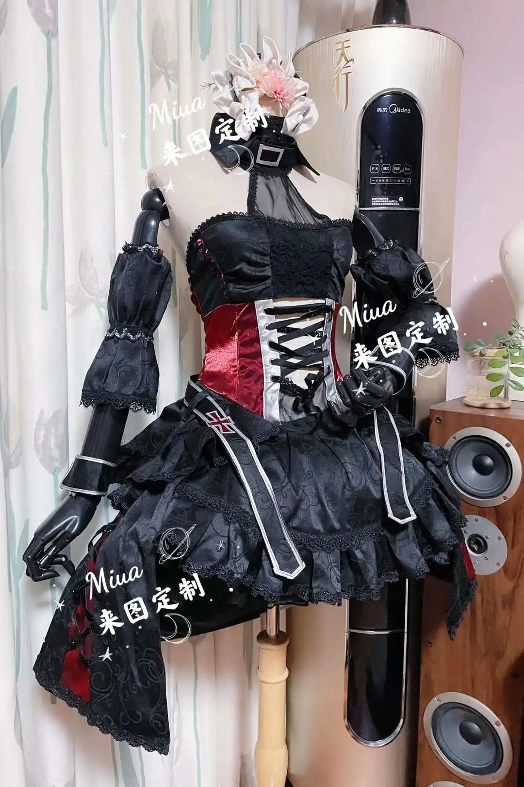 

[Customized] Anime Game Azur Lane Prinz Eugen Lolita Daily Dress Party Uniform Cosplay Costume Halloween Women FreeShipping 2021
