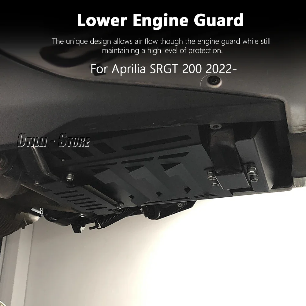 Нижняя защита двигателя мотоцикла Bellypan для Aprilia SRGT200 SR GT 200 SRGT 2022 2023 обтекатель под