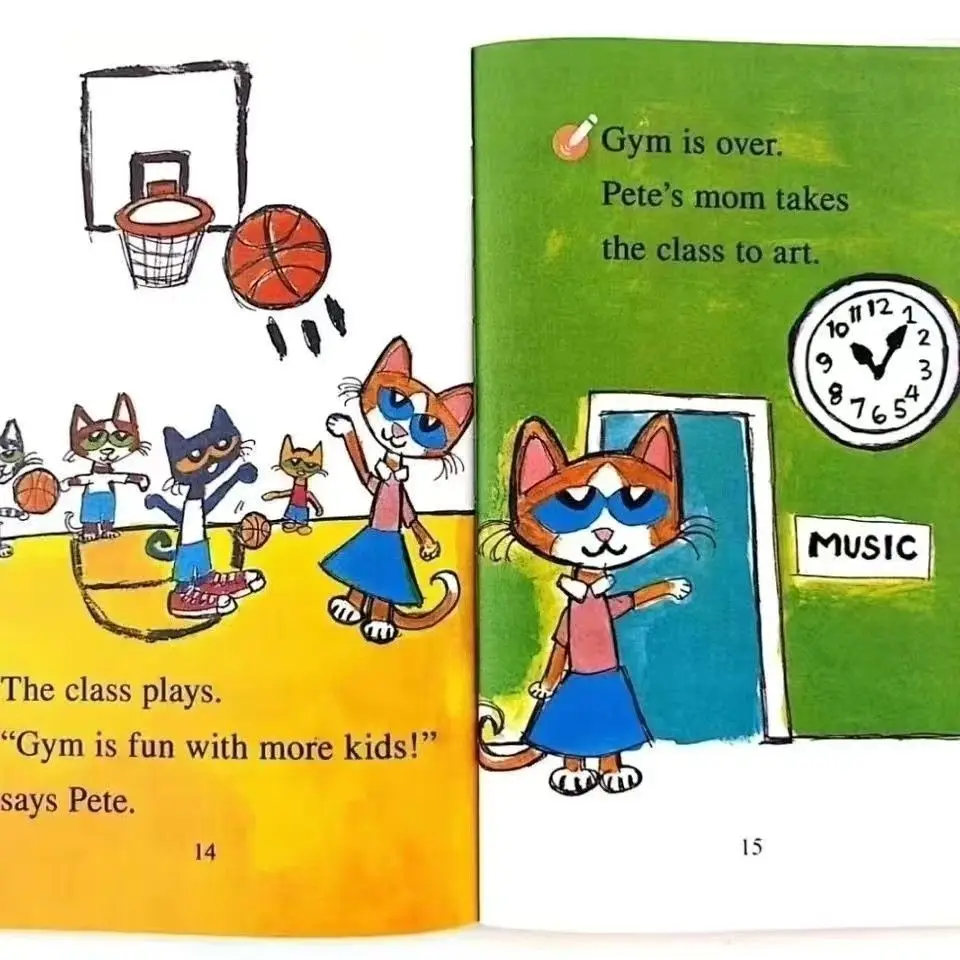 Рисунок 4 - Pete cat book детская книга с фотографиями