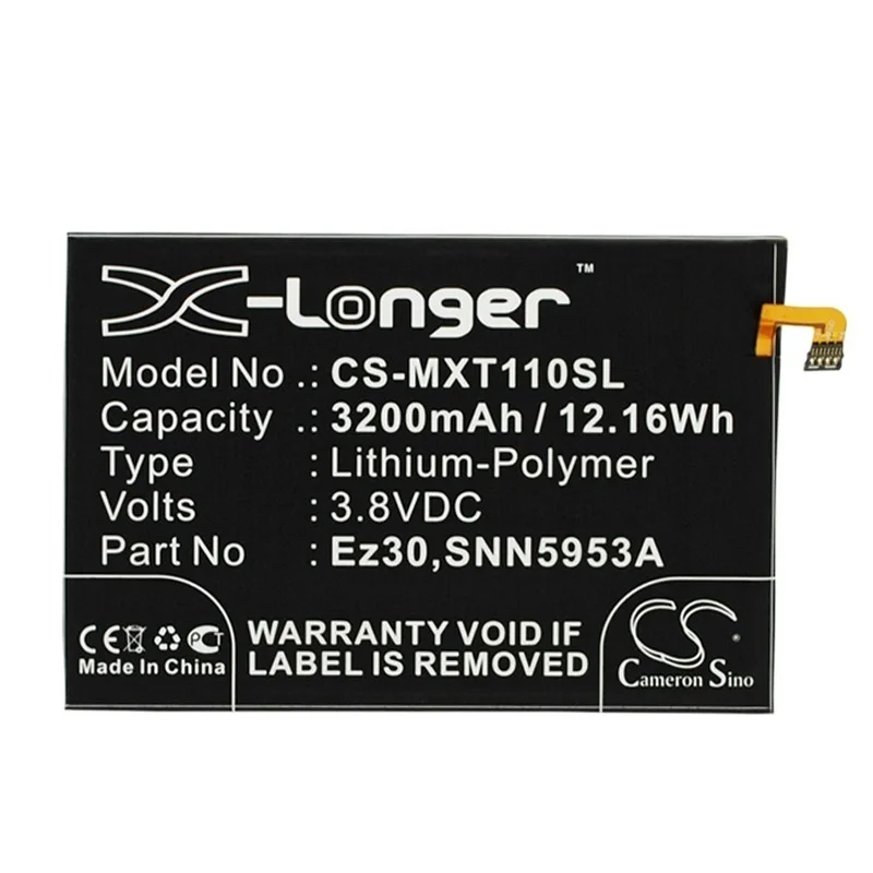 

Applicable Google Nexus 6 Shamu XT1100 XT1103 EZ30 Mobile Battery
