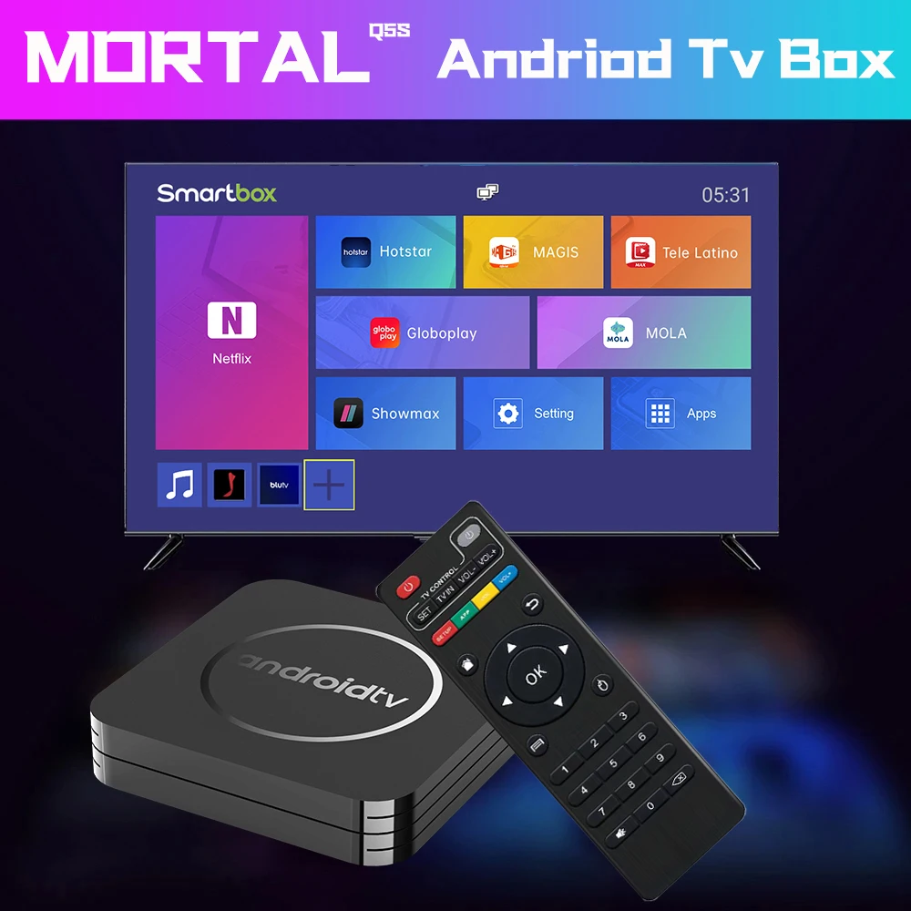 Телеприставка Android Home Theater Mortal Q5S Allwinner H3