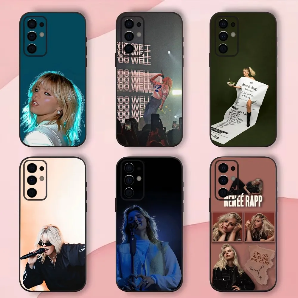 Телефонный чехол R-Renee Rapp Singer для Samsung S24 S21 S22 S23 S30 Ultra S20 Plus Fe Lite Note 10 9 стандартный