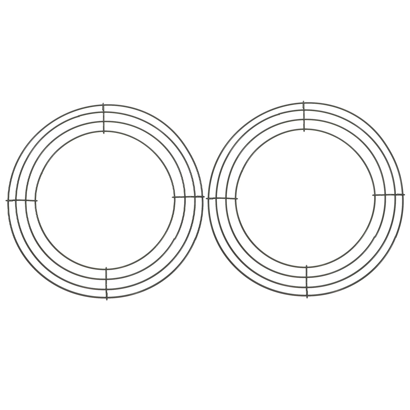 2 шт. обруч-гирлянда рамка подставки с растениями кольца Рождественский
