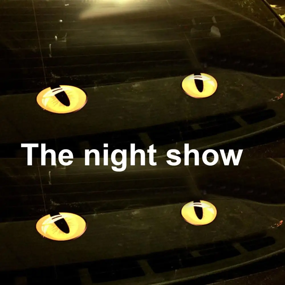 2 шт. светоотражающие автомобильные наклейки кошачий глаз |