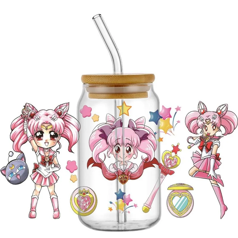 Наклейка для стеклянной бутылки самоклеящаяся моющаяся