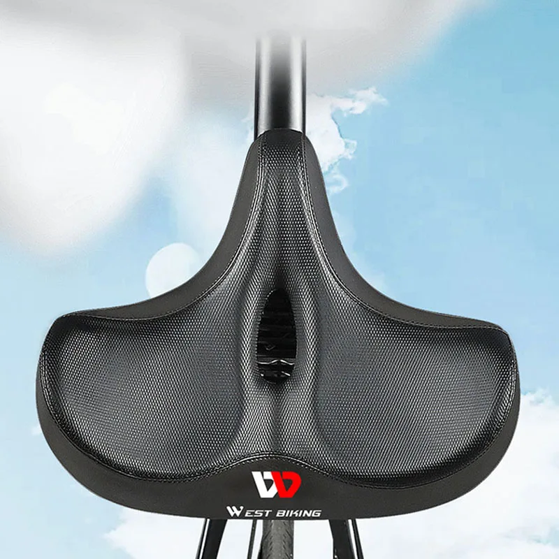 

Adult Racing Mtb Saddle Road Journey Child Soft Cushion Framework Road Bike Seat Great Shock Absorber Selim Carbono Bicycle Seat