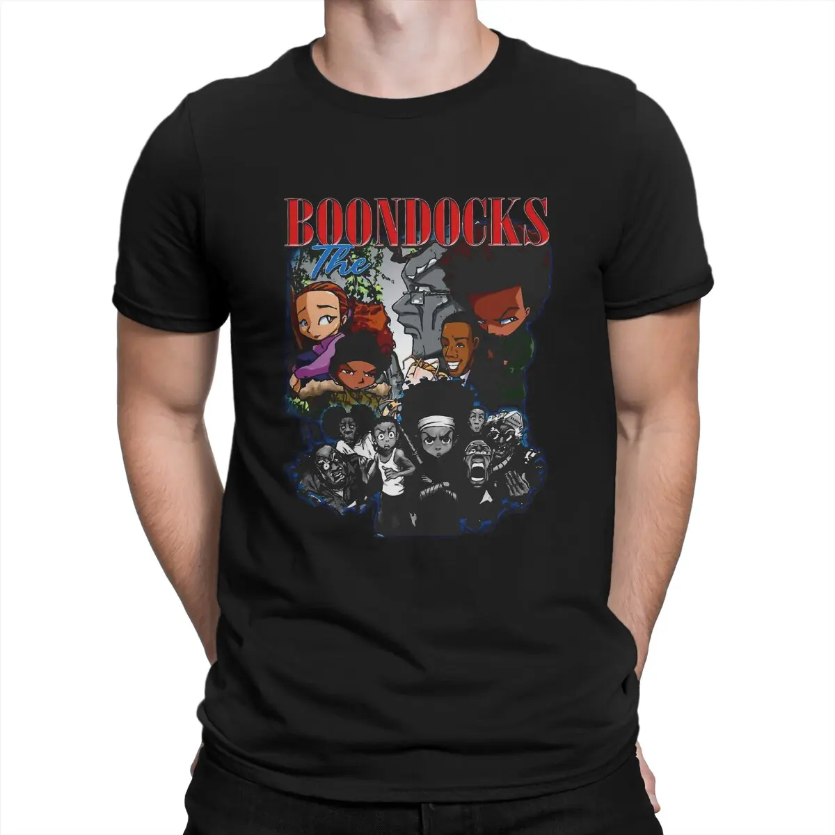 

Movie Hip Hop TShirt The Boondocks Casual T Shirt Newest Stuff For Men Women
