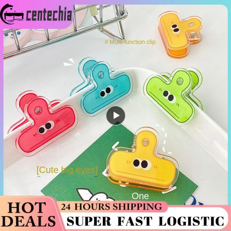 

Multi Specification And Multi-purpose Binder Clip Cute Girl Fan Paper Clip Paper Clip Firmly Loose-leaf/spring Binder Stationery