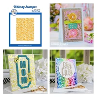 pattern background new arrival 2022 metal hot foil scrapbook diary decoration handicraft embossing template photo diy greeting
