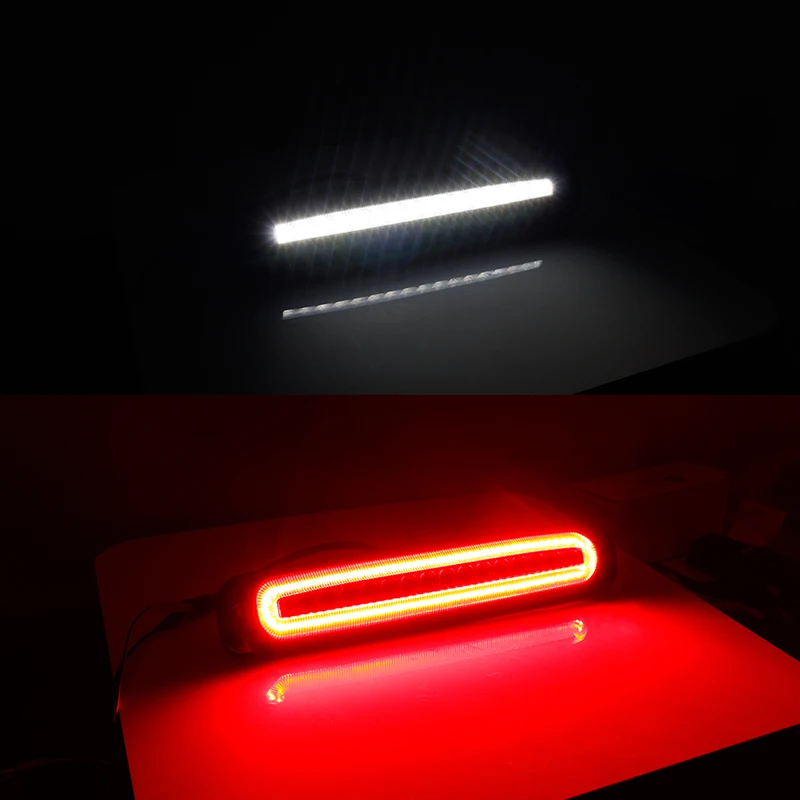 Красный и светодиодный задний фонарь с высоким креплением третьего тормоза