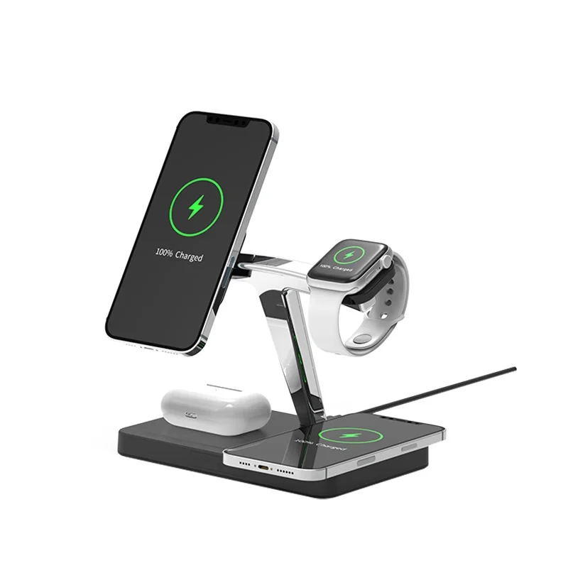 

Wireless Charger Dock Station Support 2 mobile phone charging At The Same Time