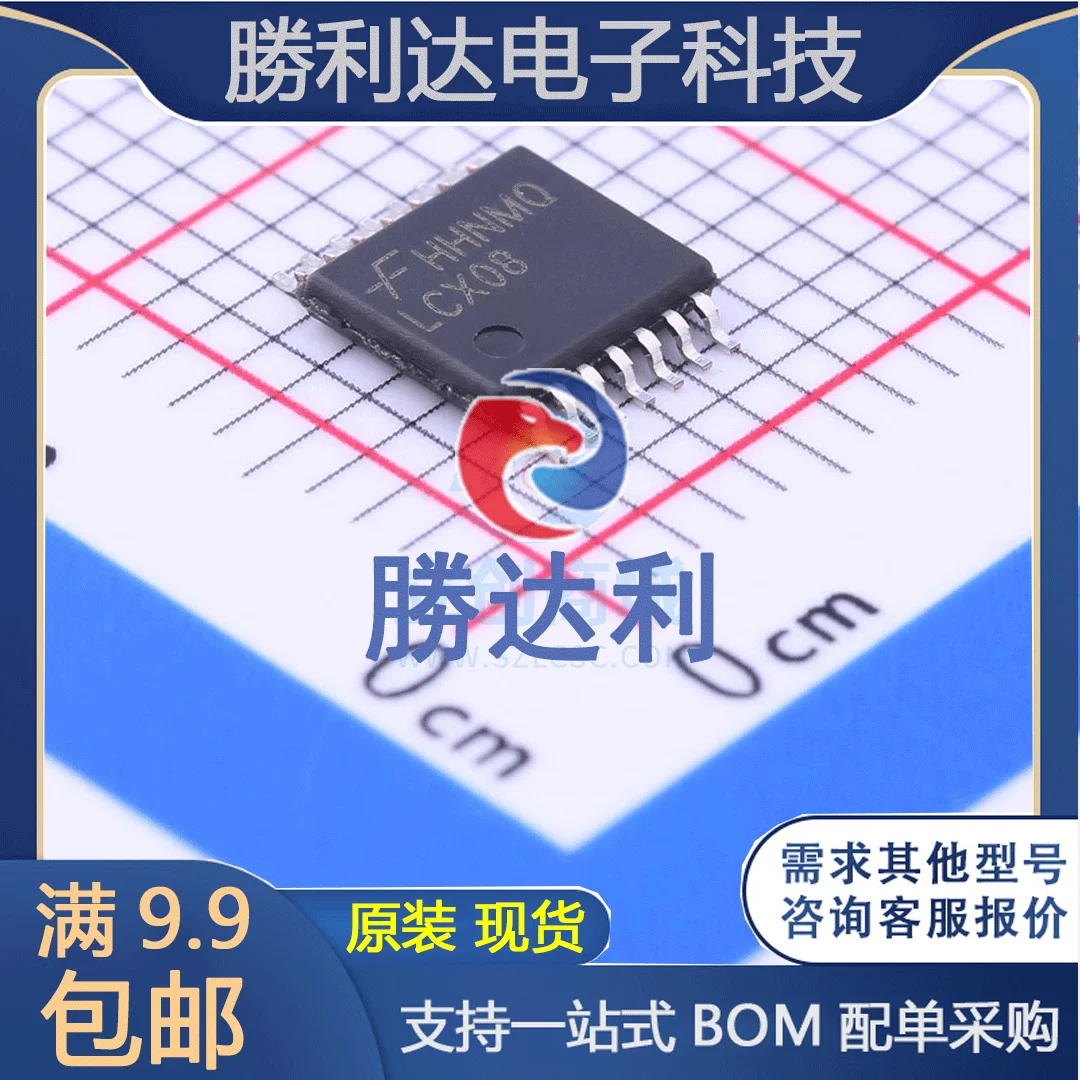 

30pcs original new 74LCX08MTCXTSSOP-14 logic gate