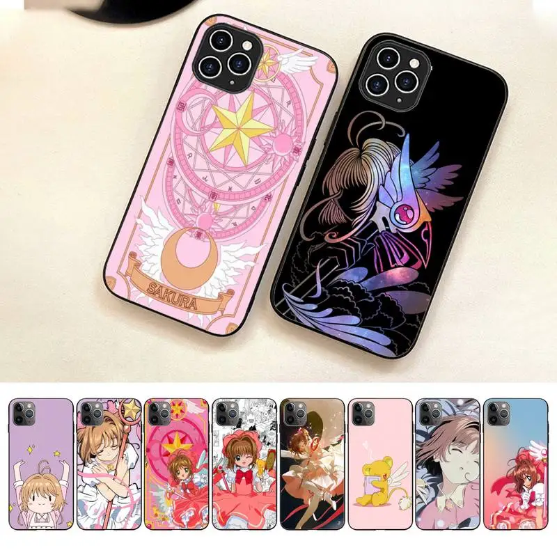 

Cardcaptor Sakura Phone Case For Iphone 7 8 Plus X Xr Xs 11 12 13 14 Se2020 Mini Pro Max Case