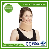 neck brace foam cervical collar adjustable soft support collar for men women and sleeping relieves pain and pressure in spine