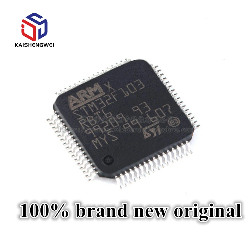 

Original Genuine STM32F103RBT6 LQFP-64 ARM Cortex-M3 32-Bit Microcontroller MCU