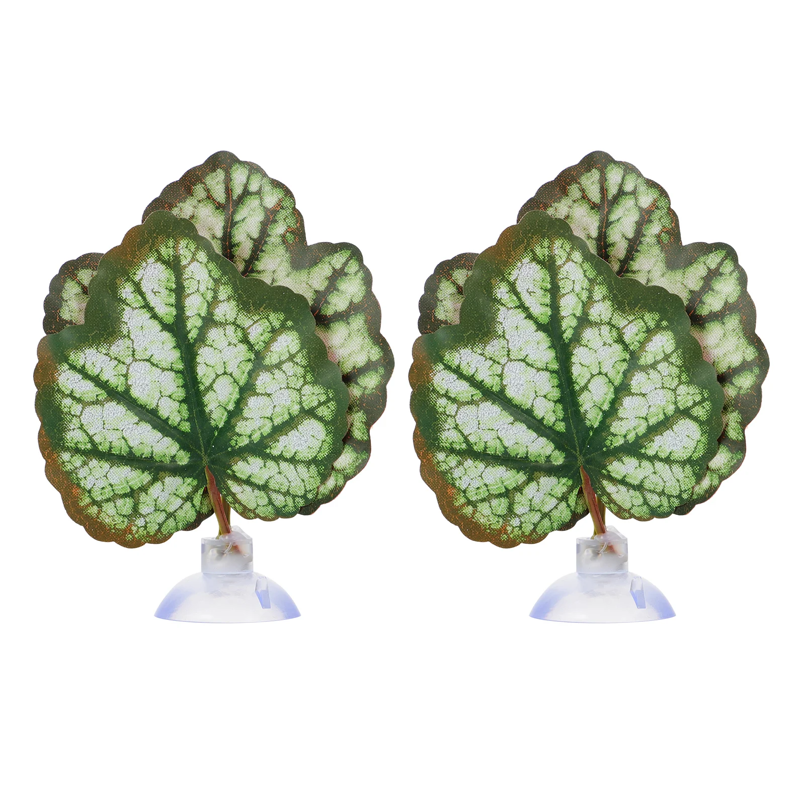 

Leaf Aquarium Betta Hammock Tank Bed Resting Breeding Habitat Accessories Pad Artificial Suction Decorations Fake Toys Aquatic