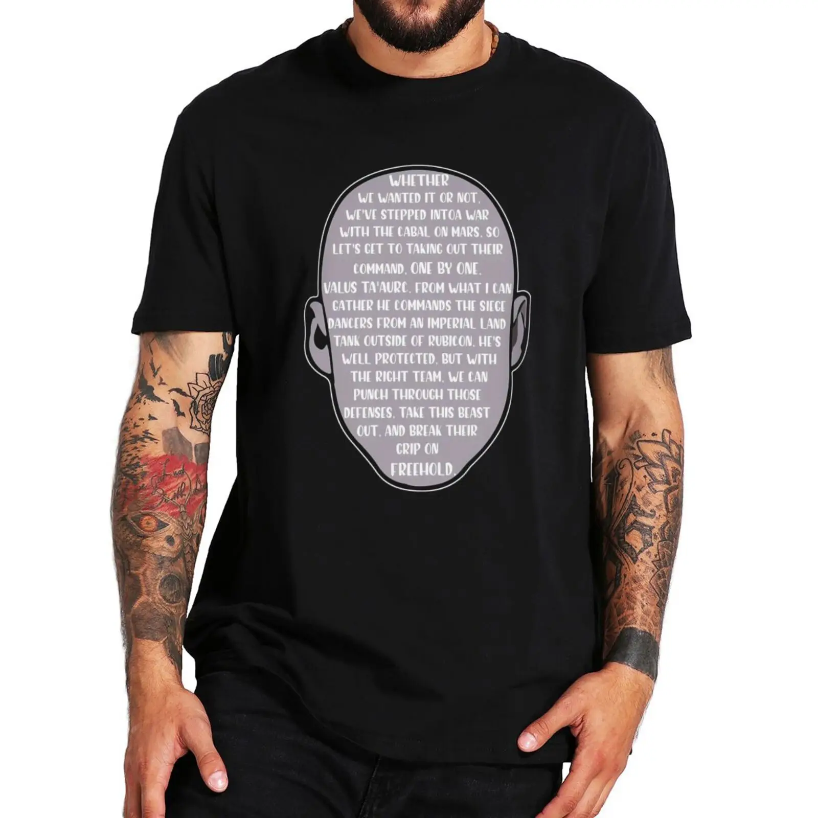 

Whether We Wanted It or Not T We've Stepped Into War With T Shirt Funny Quoptes Game Fans Tops Pure Cotton Unisex T-shirts
