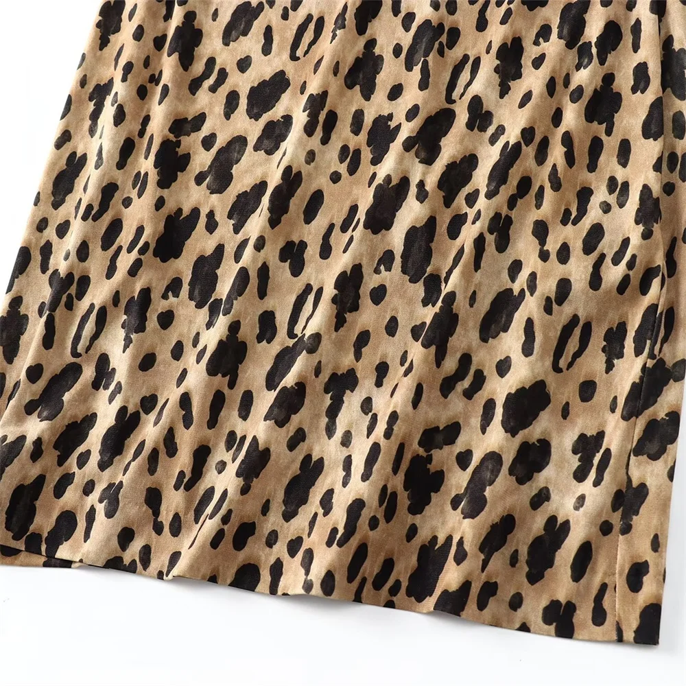 Женское платье с принтом в виде животных Zarb европейском и американском стиле