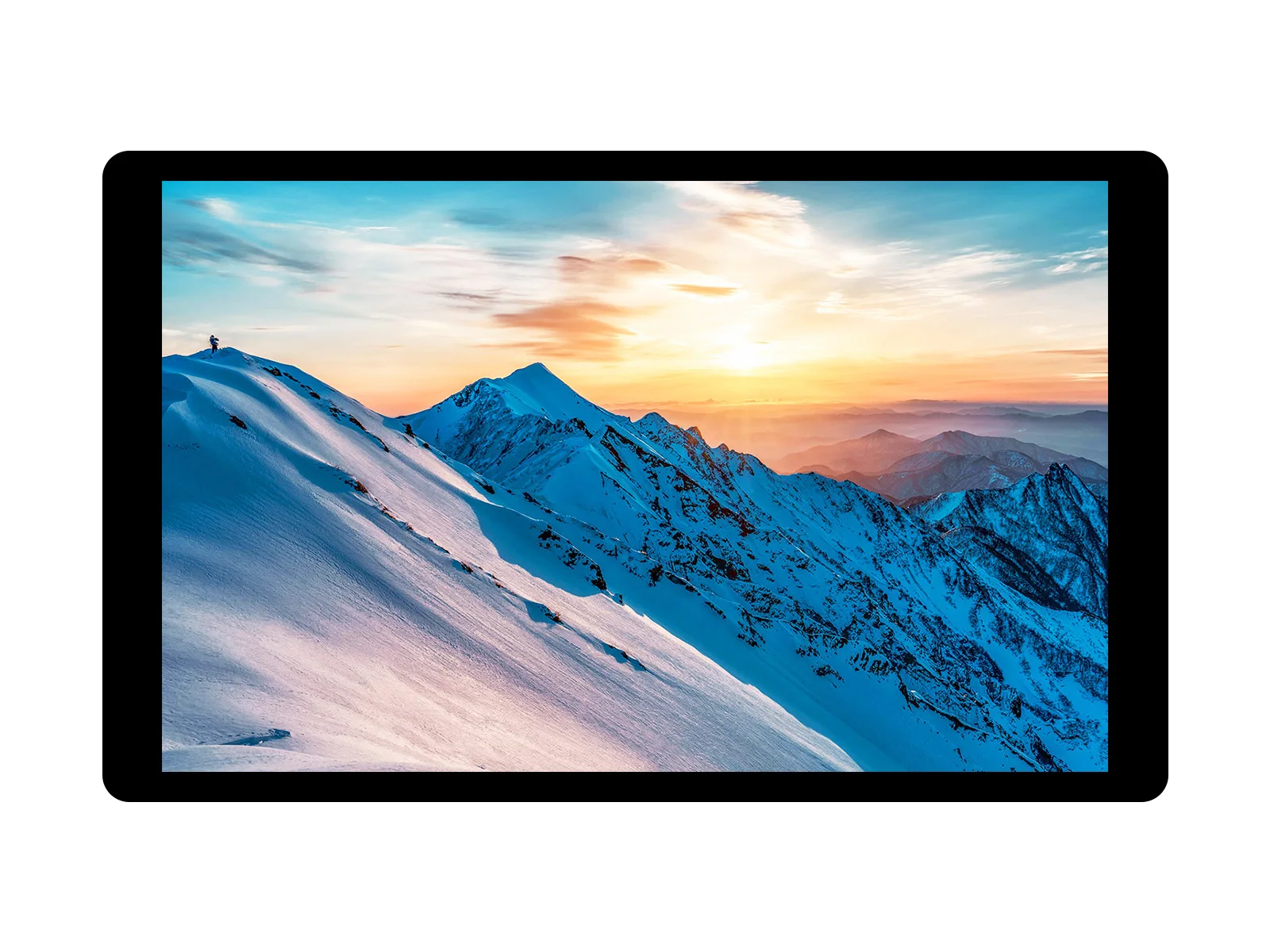 Фото 7-дюймовый DSI LCD (E) дисплей Waveshare с емкостным сенсорным экраном для Pi, 1280x800 IPS, оптическое соединение, закаленное стекло, 10-точечный сенсорный ввод DSI №5