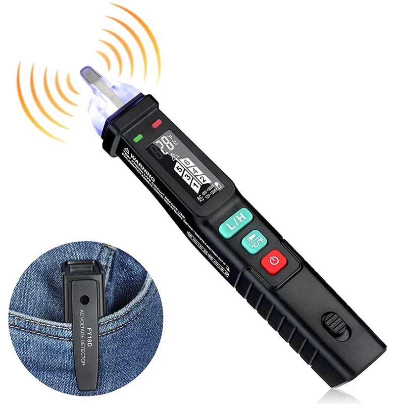 

Professional Digital Multimeter Tester Live/Wire Voltmeter Ammeter Vu Meter Electronic Tools Voltage Indicator