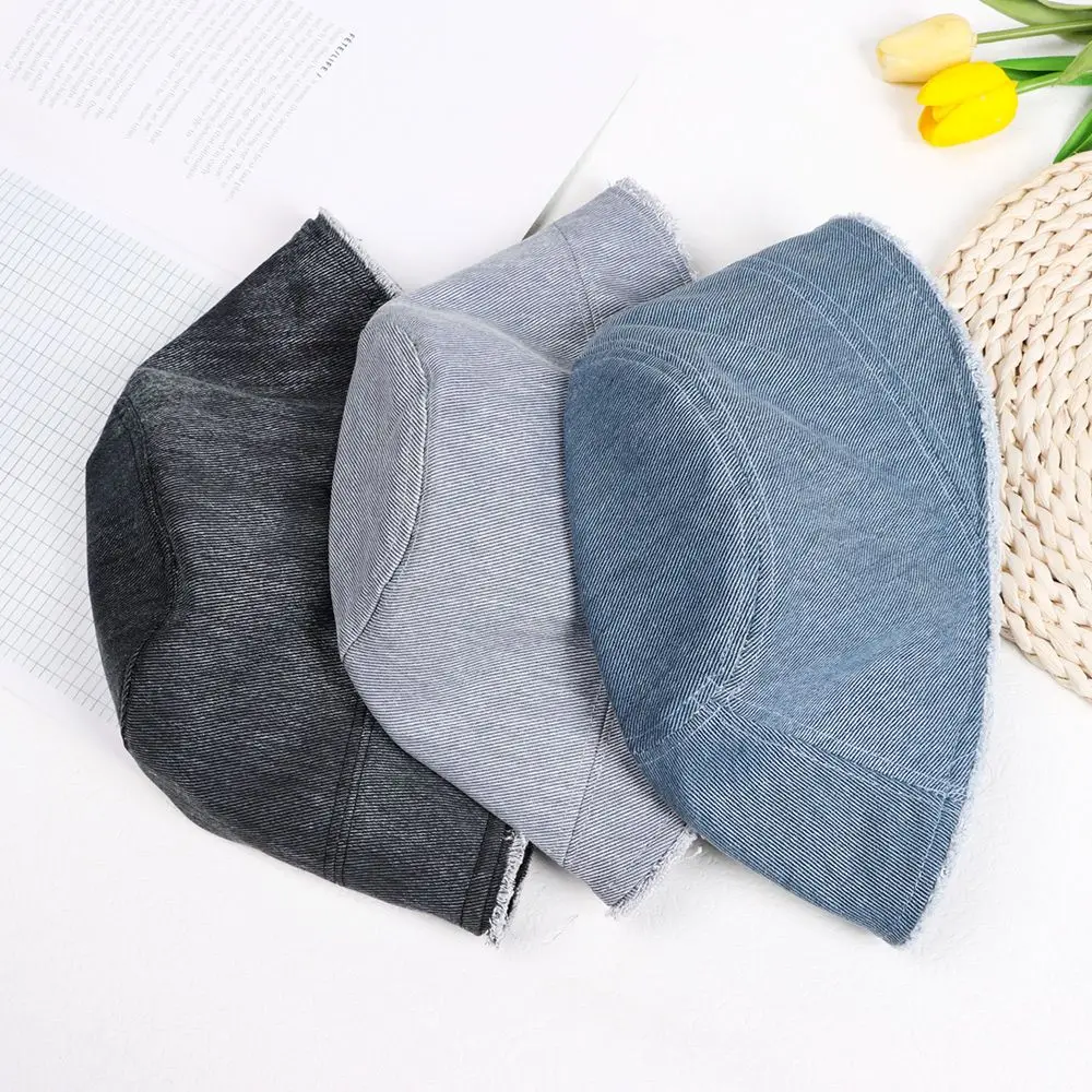 

Spring Summer Cowboy Portable Vintage Beach Cap Sun Hat Bucket Hat Fisherman Cap