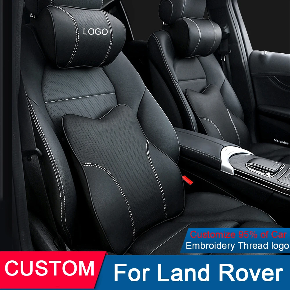 

Car Neck Pillow Lumbar Support Auto Seat Pillows For Land Rover Range Rover Evoque Discovery Sport Freelander Car Headrest