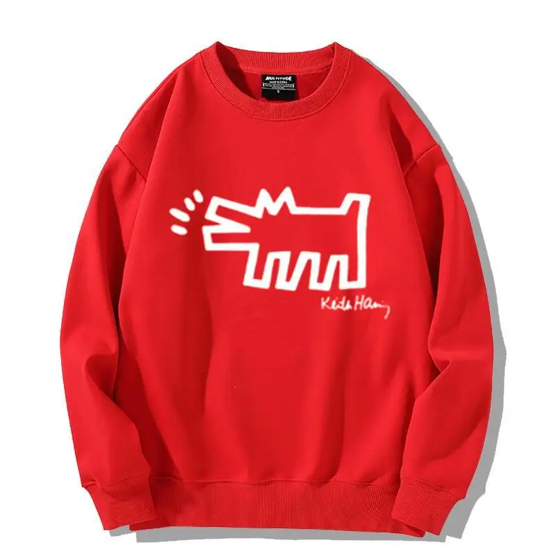 Свитшот для мужчин и женщин Повседневная Уличная одежда 2022 хлопковые топы