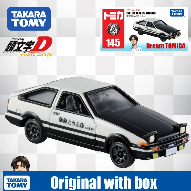 

Модель № 486466, модель автомобиля Takara Tomy Tomica Initial D Toyota AE86, Коллекционная модель из литого сплава, игрушки, продаваемые hehehepopo