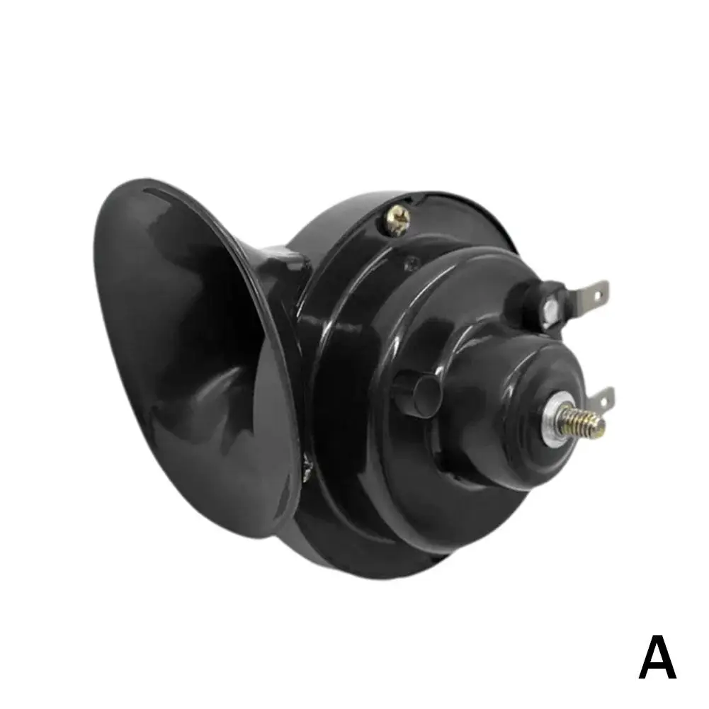 

1 шт. Универсальный громкий автомобильный гудок 12 В, Электрический гудок со спиралью, очень громкий водонепроницаемый гудок, сирена для мотоцикла, автомобиля, грузовика, внедорожника, лодки