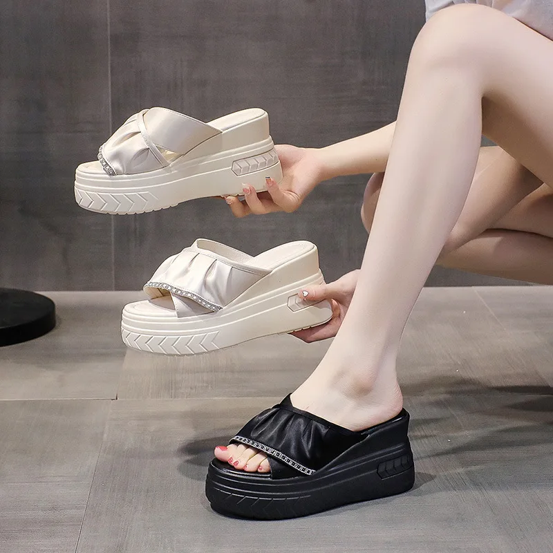 

Обувь на низком каблуке в римском стиле, базовая обувь из резиновой хлопчатобумажной ткани, без каблука, базовая обувь в римском стиле