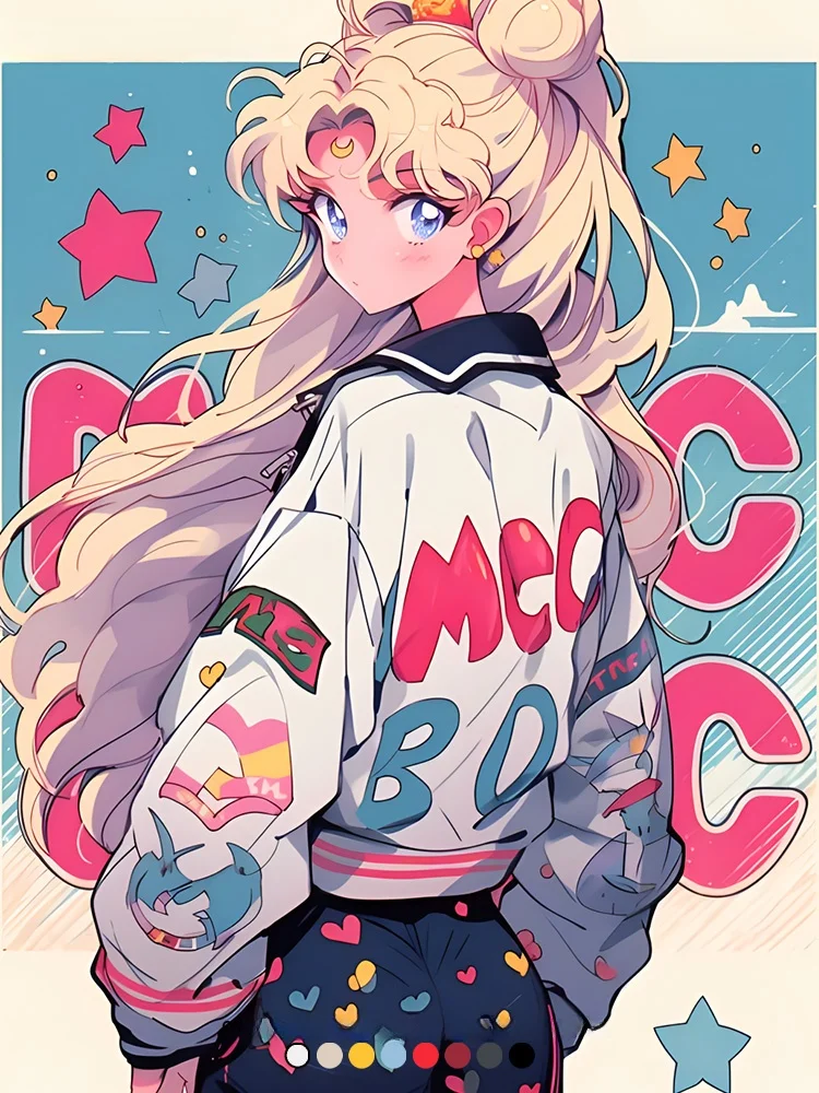 Кодифицированная футболка Pret Girl Warrior с периферийными устройствами мультяшная