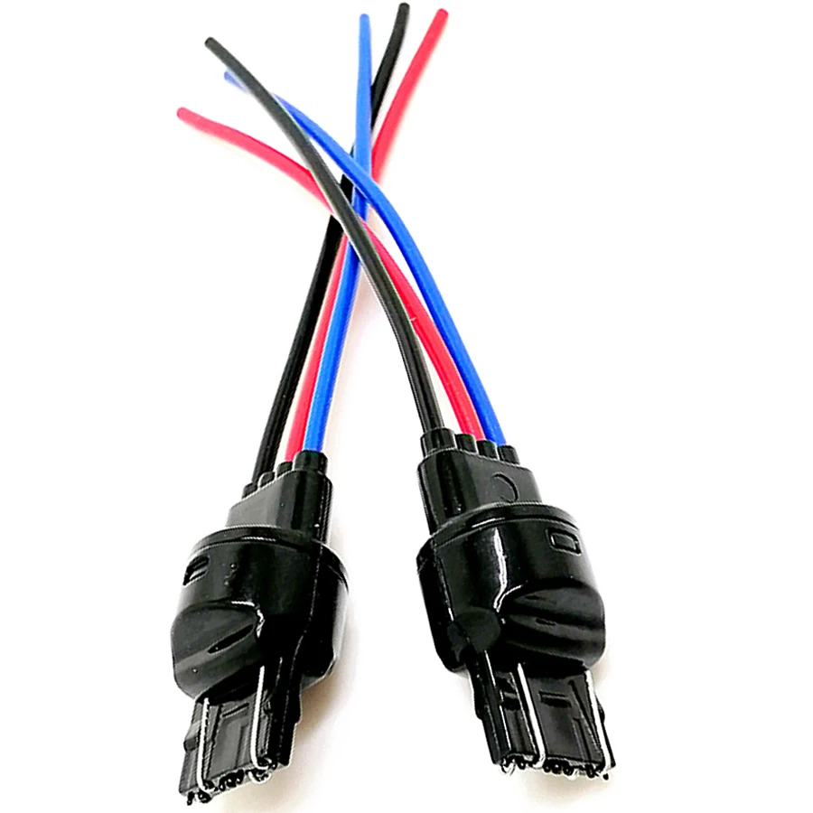 

1 пара, адаптер для розетки T20 7443 W21/5W