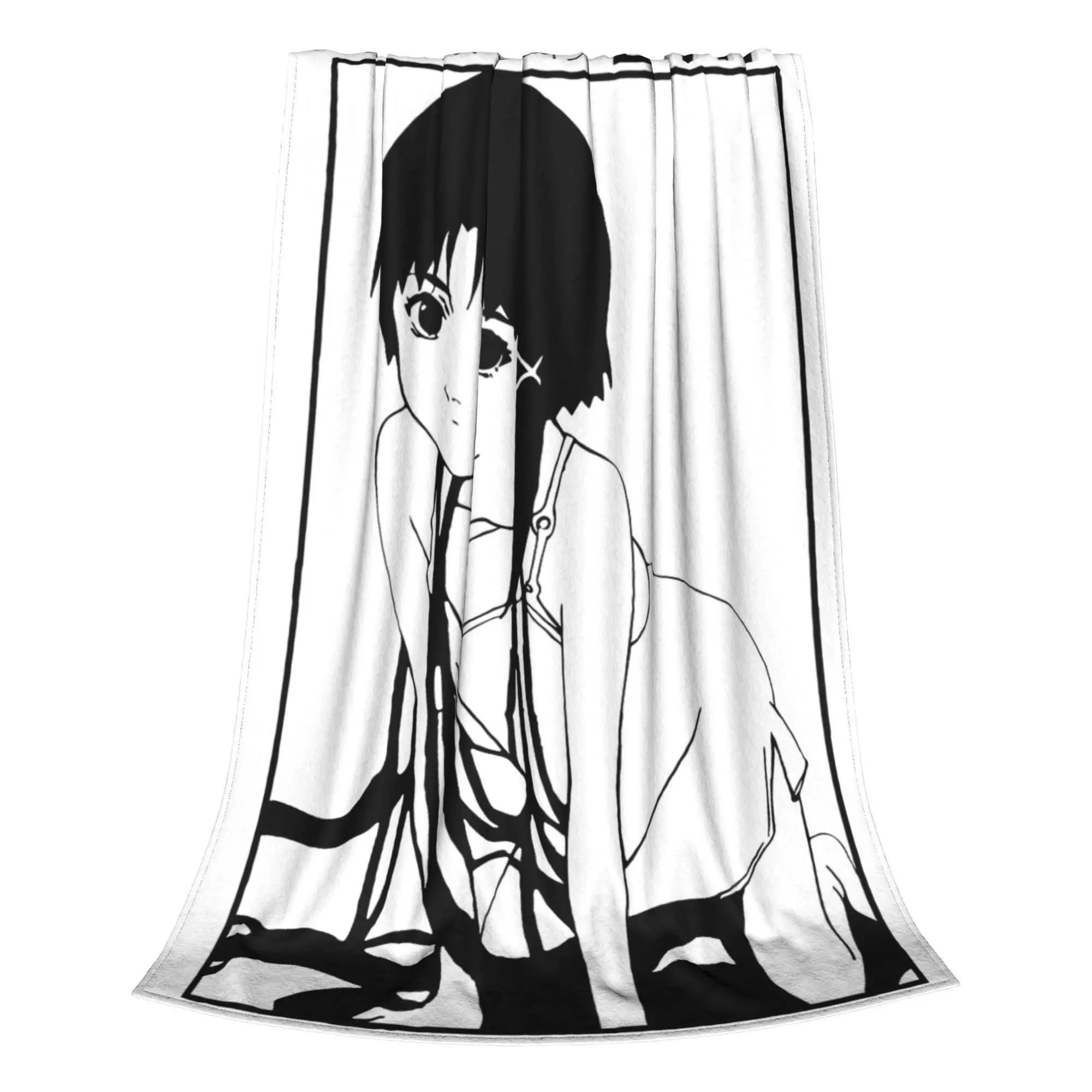 Одеяла Serial Experiments Lain 80-х 90-х годов Научная фантастика Аниме Плюшевые потрясающие